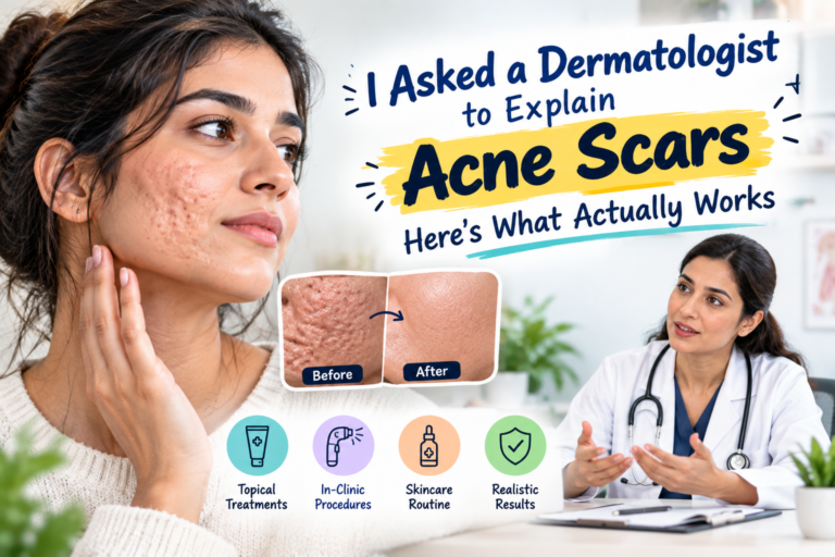 Dermatologist to Explain Acne Scars